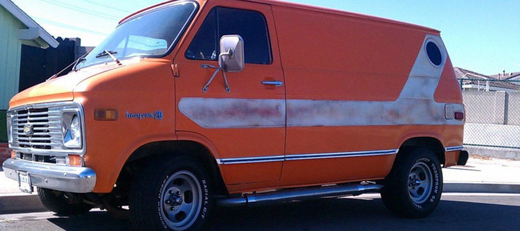 Van on my man! Scotty Stopnik's old ride