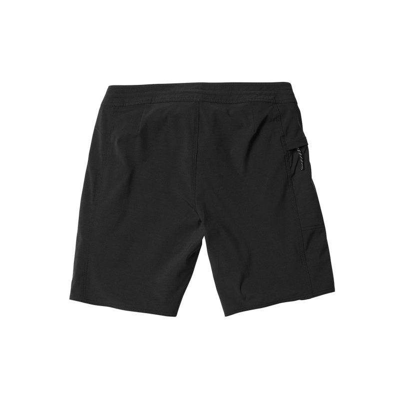 Keyhole Solid Boardshort - Blk - Captain Fin Co.