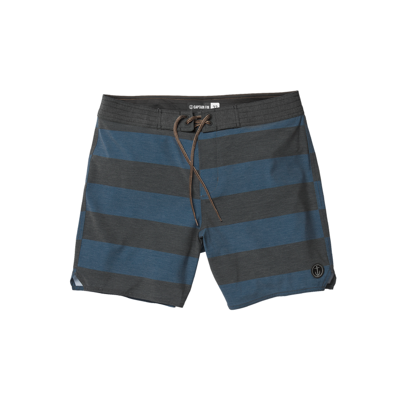 Voyager Rings Boardshort Black Captain Fin Co