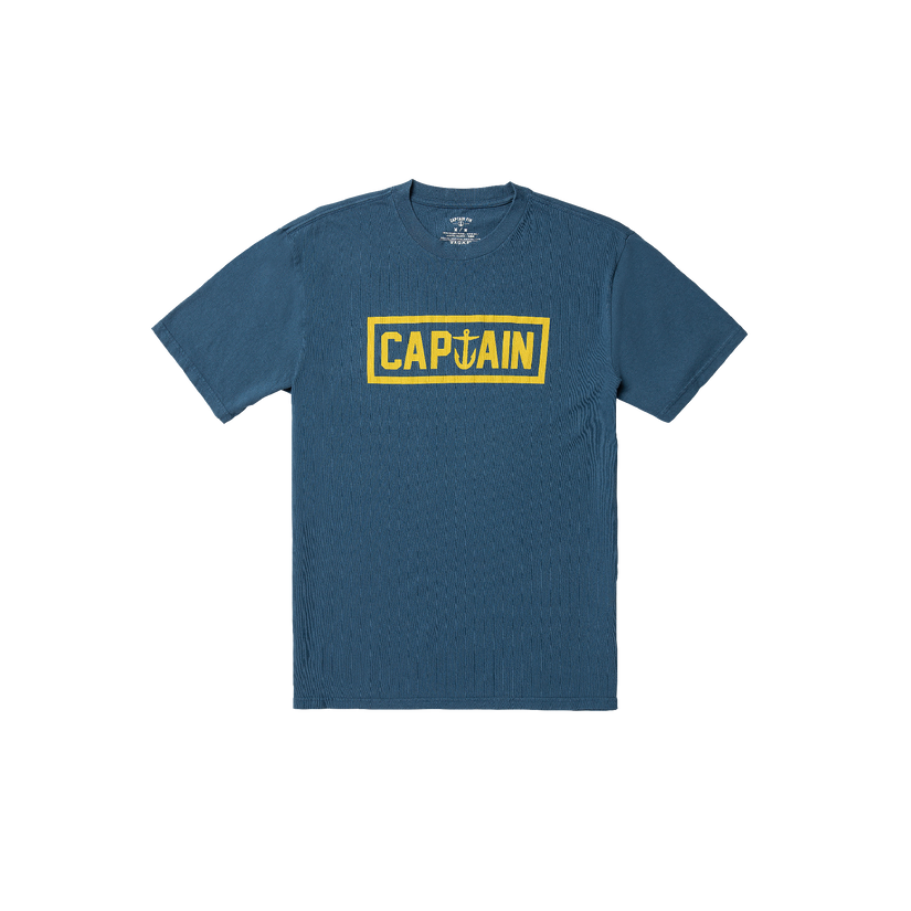 Naval Tee - DARK NAVY - Captain Fin Co.