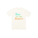 Back To The Beach Short Sleeve Tee - Vintage White