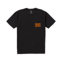 Nobody Surfs Short Sleeve Pocket Tee - Black