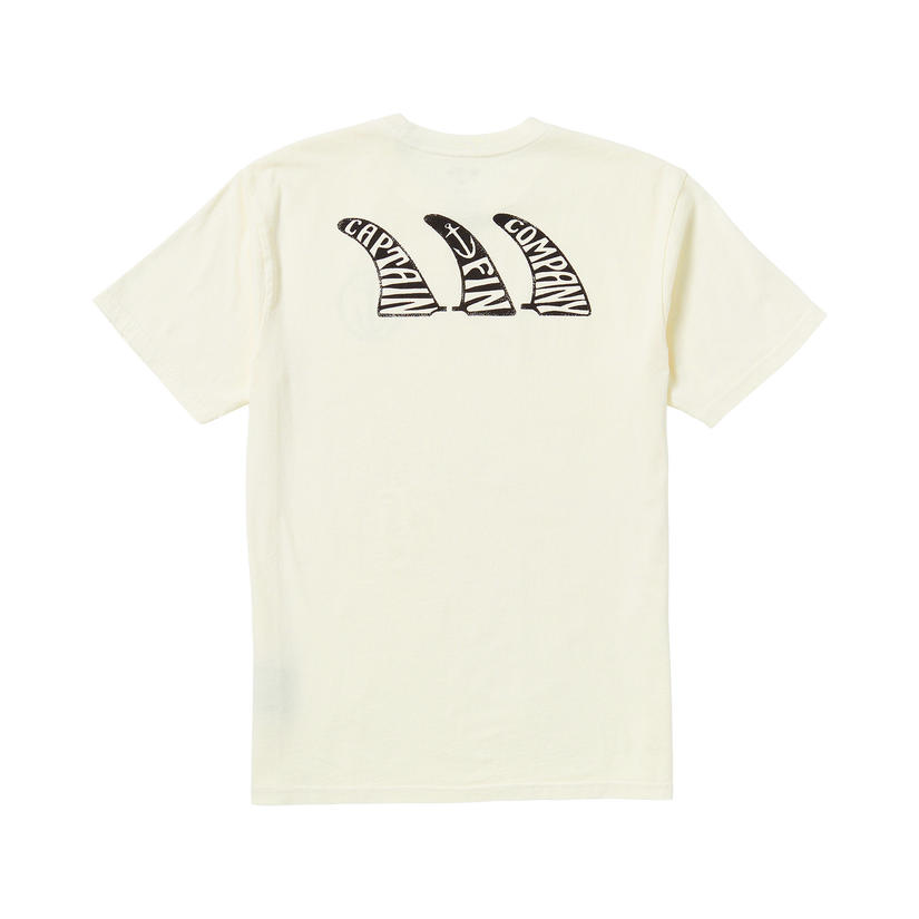 Fin Club Short Sleeve Tee - Vintage White - Captain Fin Co.