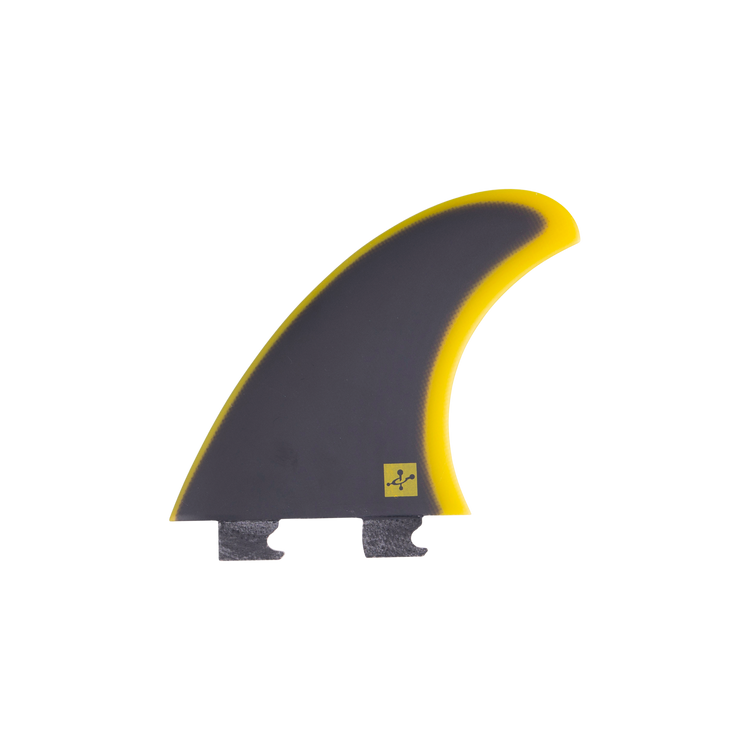 Chemistry Thruster - Black/Yellow - Snap In - Captain Fin Co.