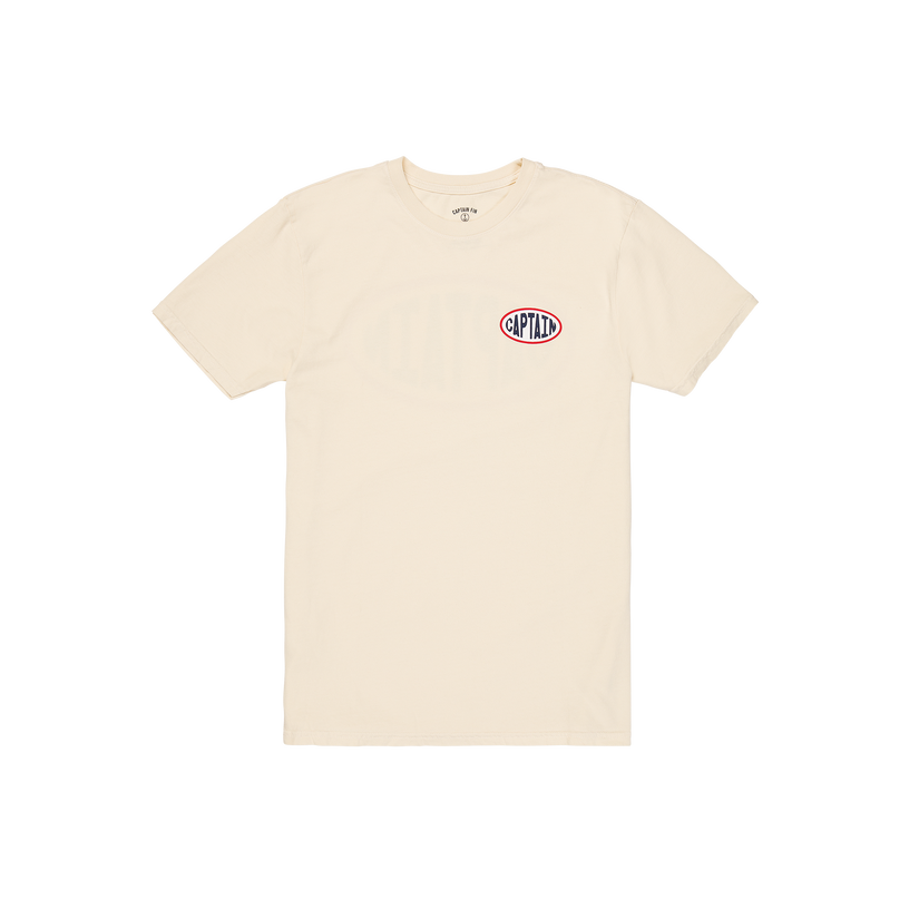 Fleet Short Sleeve Tee - Cream - Captain Fin Co.