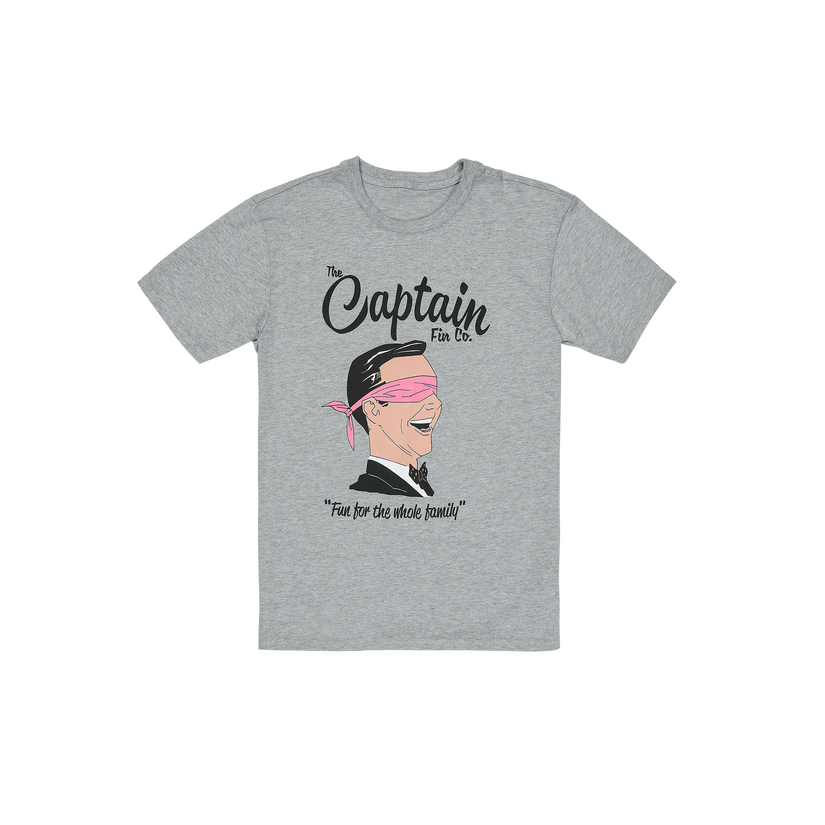 More Fun Short Sleeve Tee - Heather Grey - Captain Fin Co.