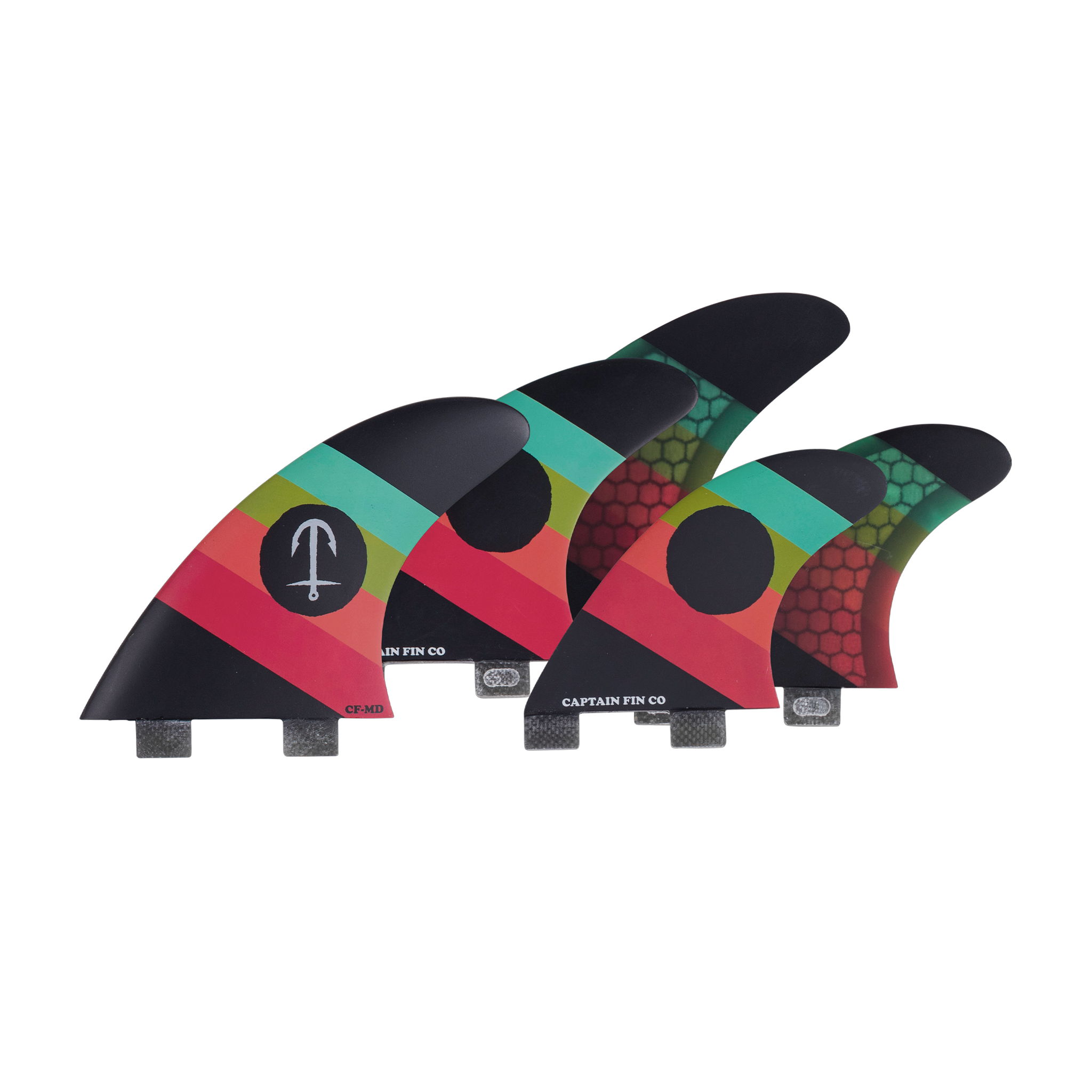 CF Series 5 Fin - Black - Twin Tab