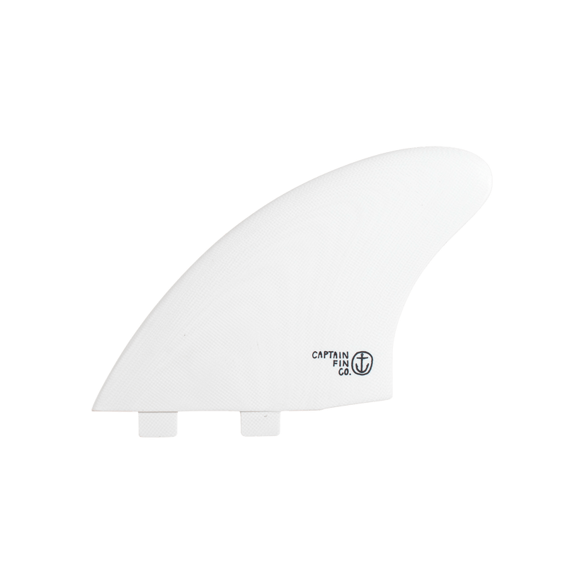 CF Keel White - Twin Tab - Captain Fin Co.