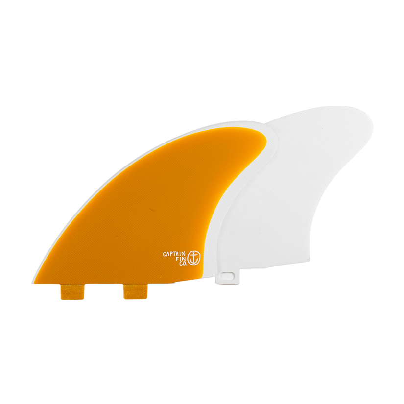 CF Keel Yellow - Twin Tab - Captain Fin Co.