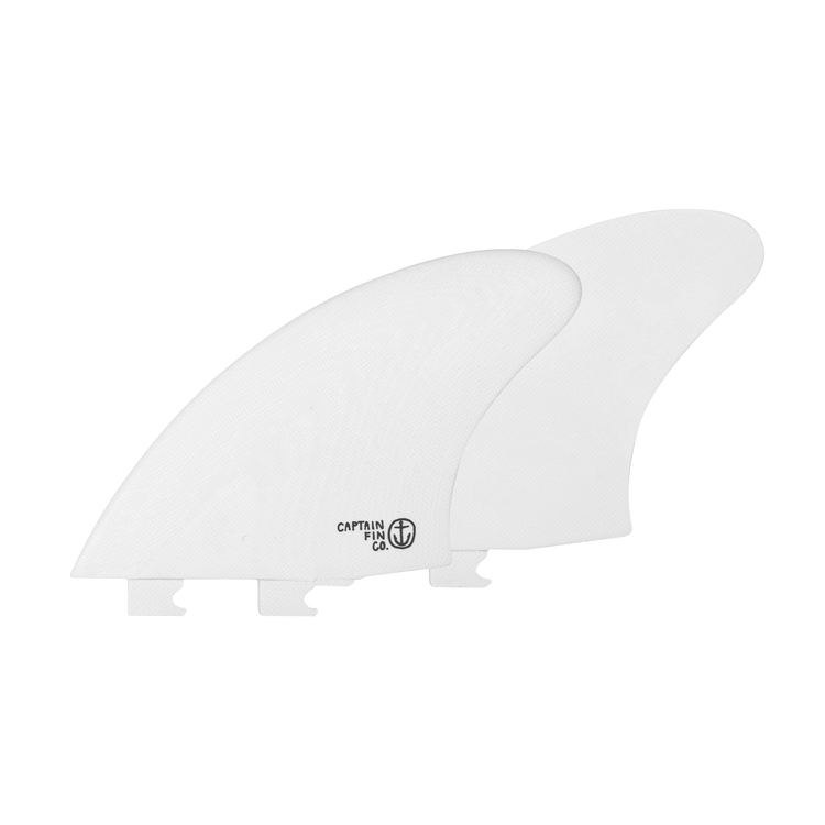 CF Keel White - Snap In - Captain Fin Co.