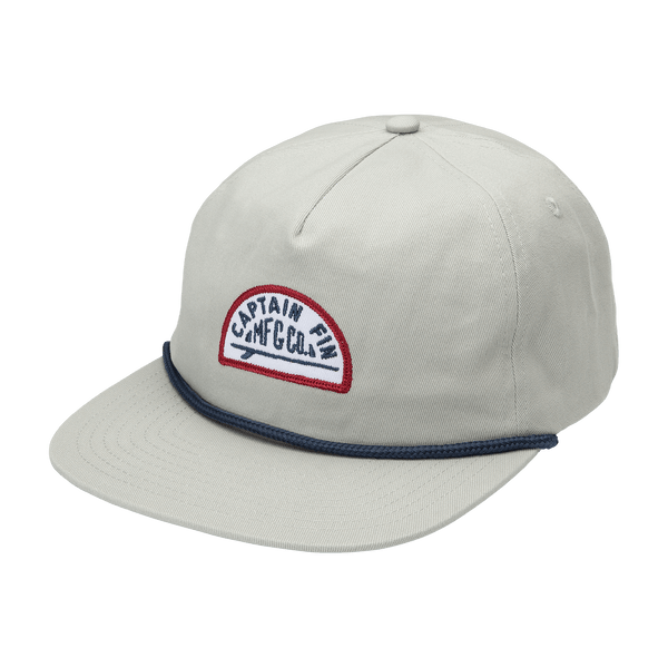 Patch Stack – Captain - Fin Hat Grey